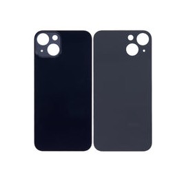 Tapa Trasera para iPhone 13 (Orificio de Camara Grande) (Negro)