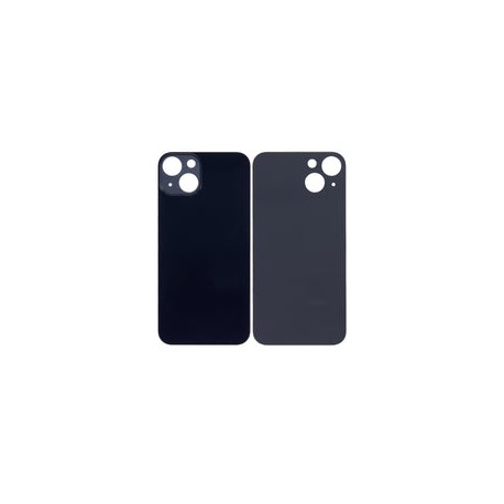 Tapa Trasera para iPhone 13 (Orificio de Camara Grande) (Negro)