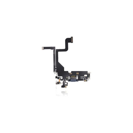 Centro De Carga Para iPhone 13 Pro (Calidad AM Plus) (Azul)