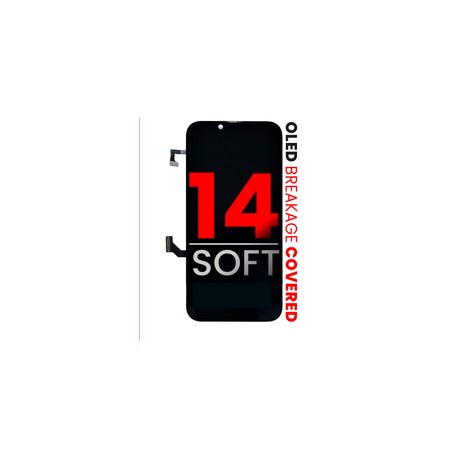 Pantalla OLED Para iPhone 14 (Calidad Aftermarket Pro: XO7 / Soft) Negro