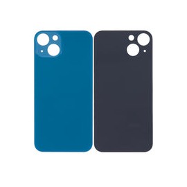Tapa Trasera para iPhone 13 (Orificio de Camara Grande) (Azul)