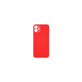 Tapa Trasera para iPhone 12 Mini (Orificio de Camara Grande) (Rojo)