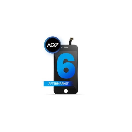 Pantalla LCD Para iPhone 6 (Calidad Aftermarket, AQ7) Negro