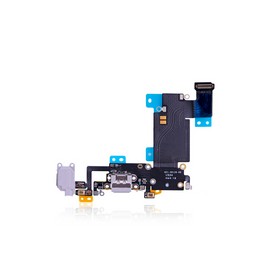 Centro De Carga Para iPhone 6S Plus (Calidad Aftermarket) (Plateado)