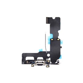 Centro De Carga Para iPhone 7 Plus (Calidad Aftermarket) (Negro Jet / Mate)
