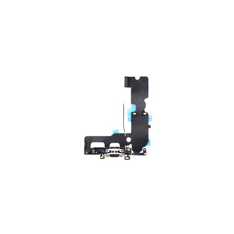 Centro De Carga Para iPhone 7 Plus (Calidad Aftermarket) (Negro Jet / Mate)