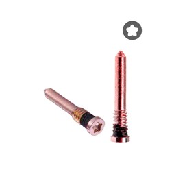 Tornillo Inferior Para iPhone 11 / XR / 12 / 12 Mini (Rojo) (Paquete de 100)