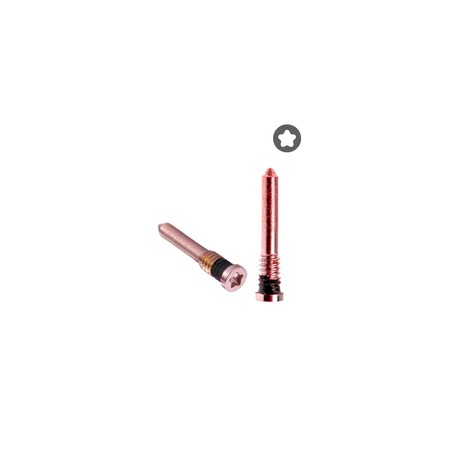 Tornillo Inferior Para iPhone 11 / XR / 12 / 12 Mini (Rojo) (Paquete de 100)