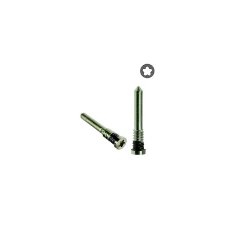 Tornillo Inferior Para iPhone 11 / 11 Pro / 11 Pro Max / 12 / 12 Mini (Verde) (Paquete de 100)