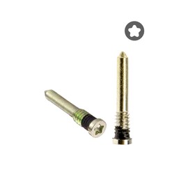Tornillo Inferior Para iPhone 11 / XR (Amarillo) (Paquete de 100)