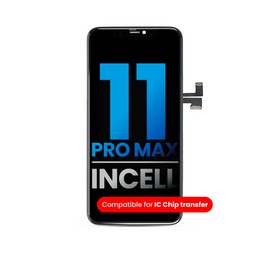 Pantalla LCD Para iPhone 11 Pro Max (Calidad Aftermarket, AQ7 / Incell) Negro