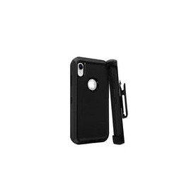 Funda de Uso Rudo con Sujetador para iPhone XR