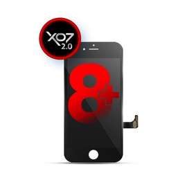 Pantalla LCD Para iPhone 8 Plus (Calidad Aftermarket Pro, XO7 / Incell) Negro