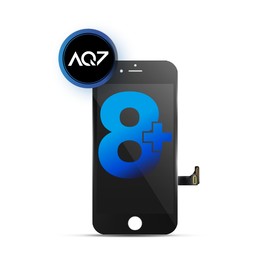 Pantalla LCD Para iPhone 8 Plus (Calidad Aftermarket, AQ7) Negro