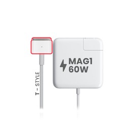 Cargador Magsafe 1 60W Para MacBook (Tipo T) (OEM Pull Usado)