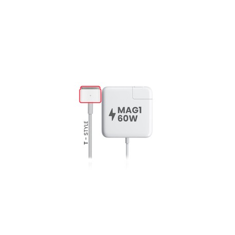 Cargador Magsafe 1 60W Para MacBook (Tipo T) (OEM Pull Usado)