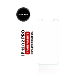 Mica Templada Economica Para iPhone 12 / 12 Pro (Empaque Individual)