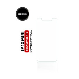 Mica Templada Economica Para iPhone 12 Mini (Empaque Individual)