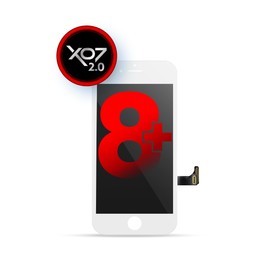 Pantalla LCD Para iPhone 8 Plus (Calidad Aftermarket Pro, XO7 / Incell) Blanco