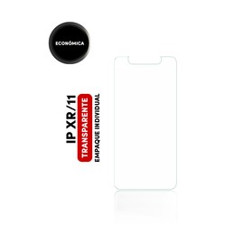 Mica Templada Económica Para iPhone XR / 11 (Empaque Individual)