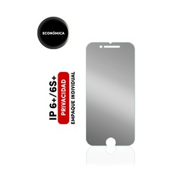 Mica Templada Económica Para iPhone 6 Plus / 6S Plus (Empaque Individual) (Privacidad)