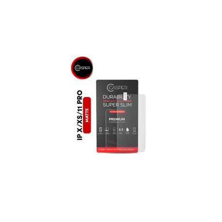 Mica Templada Casper Para iPhone X / XS / 11 Pro (Empaque Individual)