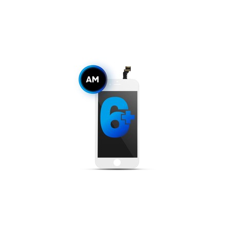 Pantalla LCD Para iPhone 6 Plus (Calidad Aftermarket) (Blanco)