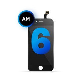 Pantalla LCD Para iPhone 6 (Calidad Aftermarket) Negro