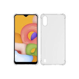 Funda TPU Para Samsung Galaxy A01 (Transparente)