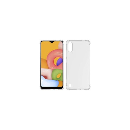Funda TPU Para Samsung Galaxy A01 (Transparente)