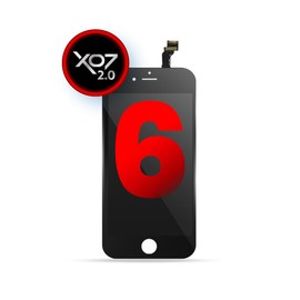 Pantalla LCD Para iPhone 6 (Calidad Aftermarket Pro, XO7 / Incell) Negro