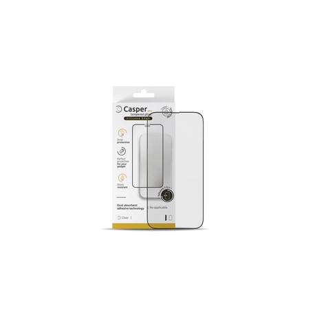 Mica Templada Casper Pro Silicone Para iPhone 14 Pro Max (Empaque Individual)