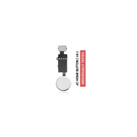 Flexible de Botón de Inicio Para iPhone 7 / 8 / 7 Plus / 8 Plus / SE (2020 / 2022) (Plateado) (JC / Version 8.1) (Funciona Como