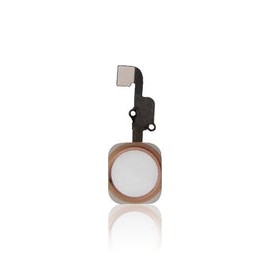 Flexible de Botón de Inicio Para iPhone 6S / 6S Plus (Oro Rosa)