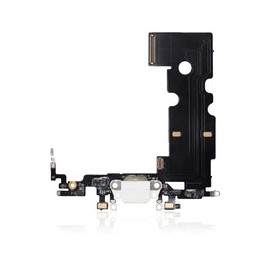 Centro De Carga Para iPhone SE (2020) (Calidad Aftermarket Plus) (Blanco)