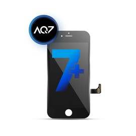 Pantalla LCD Para iPhone 7 Plus (Calidad Aftermarket, AQ7) Negro