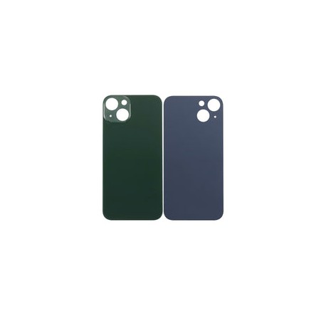 Tapa Trasera para iPhone 13 (Orificio de Camara Grande) (Verde)