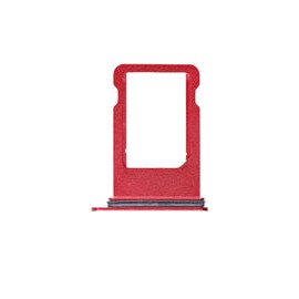 Bandeja SIM Para iPhone 8 / SE (2020) (Rojo)