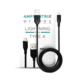 Cable de Carga Rápida Lightning (AmpSentrix)