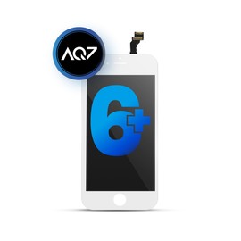 Pantalla LCD Para iPhone 6 Plus (Calidad Aftermarket, AQ7) Blanco