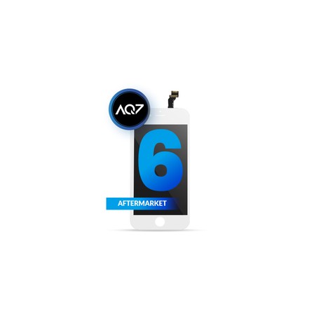 Pantalla LCD Para iPhone 6 (Calidad Aftermarket, AQ7) Blanco
