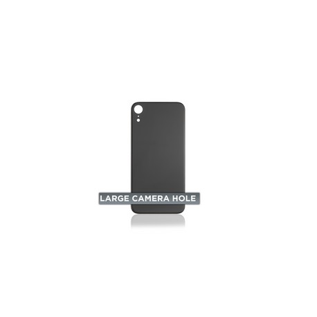 Tapa Trasera para iPhone XR (Orificio de Camara Grande) (Gris Espacial)