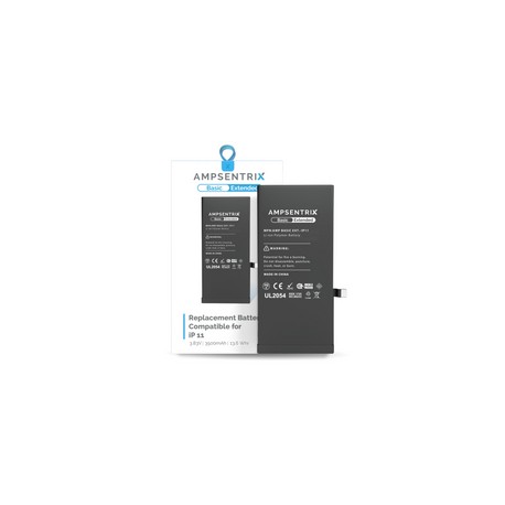 Batería de Capacidad Extendida Para iPhone 11 (AmpSentrix Basic Extended)