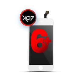 Pantalla LCD Para iPhone 6 Plus (Calidad Aftermarket Plus, XO7) Blanco