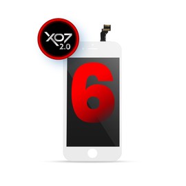 Pantalla LCD Para iPhone 6 (Calidad Aftermarket Pro, XO7 / Incell) Blanco
