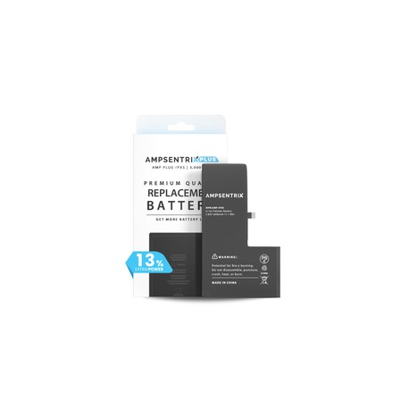Batería de Capacidad Extendida Para iPhone XS (AmpSentrix Plus)