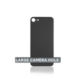 Tapa Trasera para iPhone 8 (Orificio de Camara Grande) (Gris Espacial)
