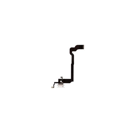 Centro De Carga Para iPhone X (Calidad Premium) (Plateado)