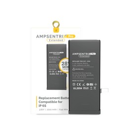 Batería de Capacidad Extendida Para iPhone 6S (AmpSentrix Pro Extended)