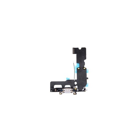 Centro De Carga Para iPhone 7 Plus (Calidad Aftermarket) (Plateado)
